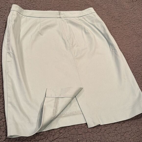 CAbi Mint Green Pencil Skirt Size 6 - Picture 7 of 7